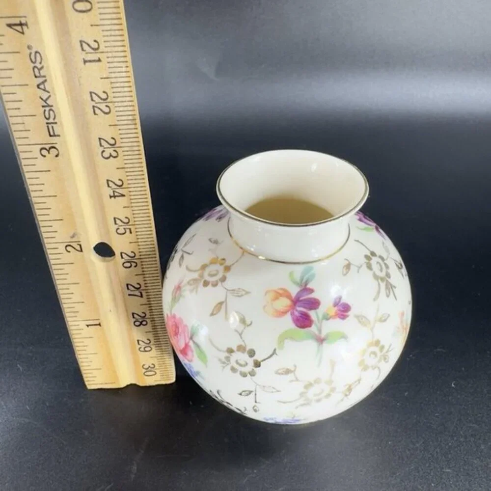 1950s Kronach Bavaria OCA Porcellan Floral Vase‎ Bud Vase Marked Anita 63/1 VTG